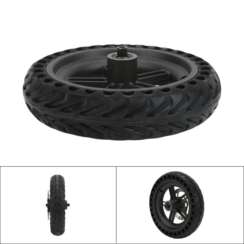 Scooter Rear Wheel Assembly 8.5in Solid Tire Wheel Hub 110mm