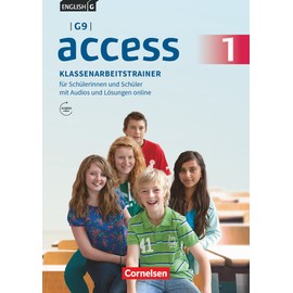 Access - G9 - Ausgabe 2019 - Band 1: 5. Schuljahr: Klassenarbeitstrainer mit Audios und Lösungen online