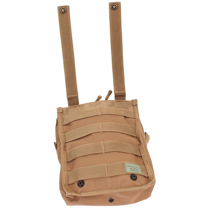 Mil-Tec Laser Cut Molle Belt Pouch - Large (Large, Coyote)