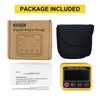 Angle Gauge, eOUTIL Digital Protractor/Inclinometer/Angle Finder with V-Groove Magnetic Base