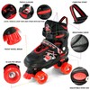 Childrens Kids Boys Girls 4 Wheel Adjustable Quad Roller Skates