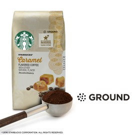 Starbucks Flavored Ground Coffee — Caramel — 1 bag (11 oz.)