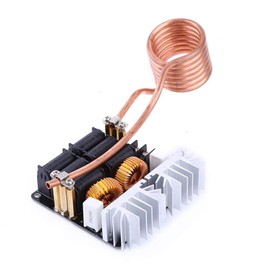 Bewinner 1000W ZVS Low Voltage Induction Heating Board Module with Brass Flyback Driver Heating DIY Power Supply Module, Default