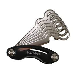 Brake Bleed Key Set in Folding Holder, 6 Pieces