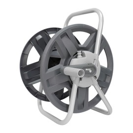 YESTAR Water Hose Reel Cart, Holds 65-147 Ft of 5/8 Inch Hose, Wall Mounted Garden Hose Cart, Portable Hose Holder for Convenient Hose Storage and Watering