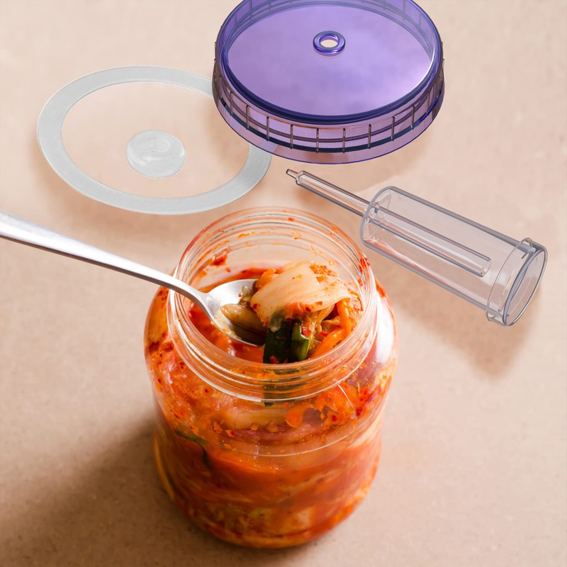 Fermentation Lids | 4-Pack | Multi-Colored | Year of Plenty