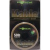 Korda Kable Leadcore 7m Spools: Weed / Silt