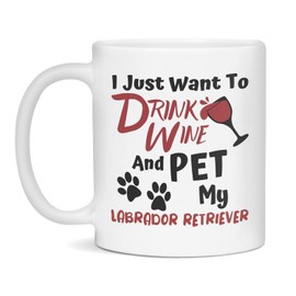 Labrador Retriever Mug For Labrador Retriever lover, 11-Ounce White