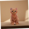 Totority Realistic Cat Kitten Toy Soft Vinyl Simulation Figure Mini
