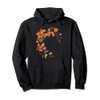 Festive Autumn Leaf Wreath Pullover Hoodie