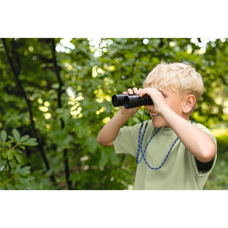 moses. Expedition Natur Professional Binoculars, Kids Binoculars with 12x Magnification,
