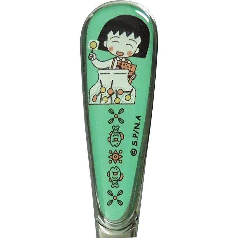 Chibi Maruko-chan CM42-850 35th Anniversary Stainless Steel Spoon, 5.3 inches