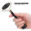3pcs Obsidian Facial Roller Gua Sha Board Therapy Blindfold Beauty