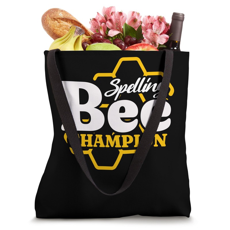 Spelling Bee Champion Spelling Competition Spelling Bee Tote Bag