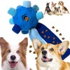 SVIEILLES Furry Fellow Snuffle Ball Interactive Dog Toy with Hidden