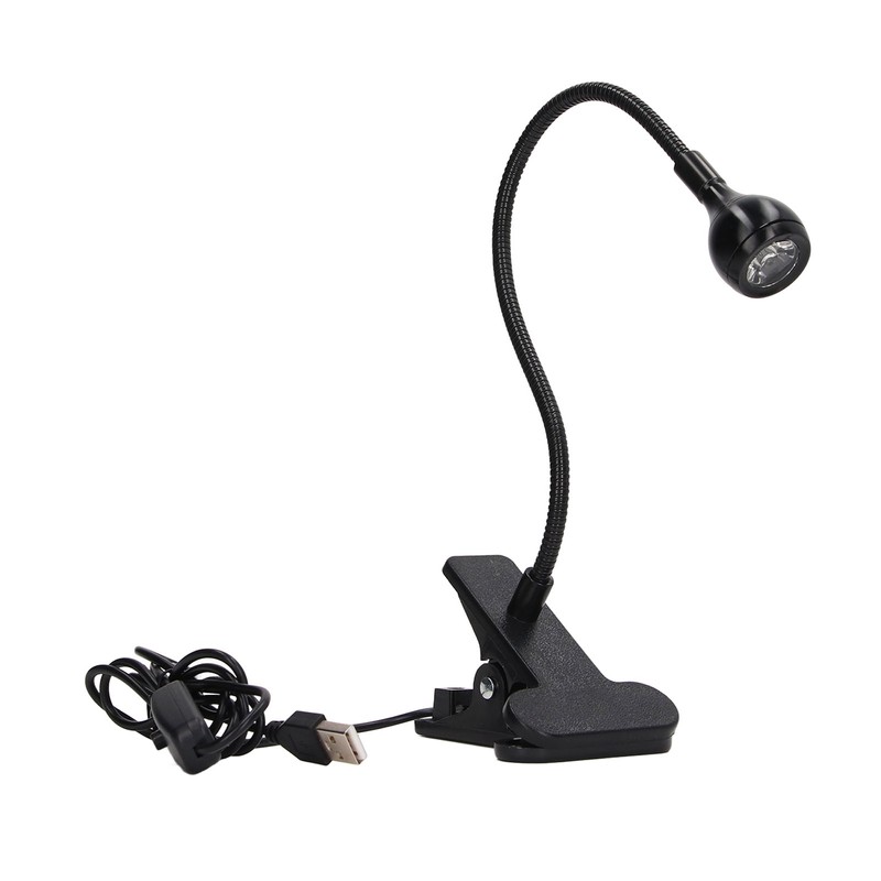 UV Lamp USB Powered Adjustable Stand 395nm Clip On UV