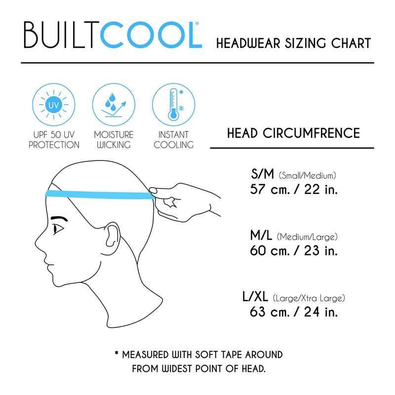 BUILTCOOL Adult Cooling Bucket Cap with Neck Shade – Boonie