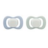B.Box Glow Pacifier Twin Pack Natural Latex Teat 0-6 Months - Assorted