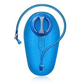 CamelBak Crux 2-Liter Water Reservoir - Hydration Bladder - Faster Water Flow Rate - Leak-Proof Water Bladder - Ergonomic Shape - Big Bite Valve - BPA-Free - 70oz, Blue
