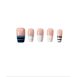 Stee's handmade nail tips - Midi long oval (parts changed due to length (-1,000 won)) / 스티 수제네일팁 - 미디 롱 오발(길이로인한파츠변경일부삭 (-1,000원)