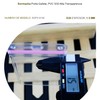 Sormasha Porta Gafete o Credencial, PVC Alta Transparencia Calibre S30