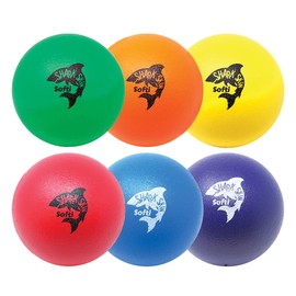 Great Lakes Sports Shark Skin Softi Foam Balls with a Super Tough Outer Skin Coating