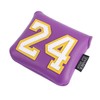 SHABIER Purple Golf Large Mallet Headcover with NO.24 Design for
