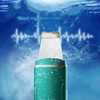 Ultrasonic Facial Skin Cleansing Scrubber - Color: Green