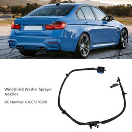 Windshield Washer Sprayer Jet System 61667276500, New Windscreen Nozzle, Replacement, Improved Visibility, for 3 Series F30 F31 F35 M3 F80