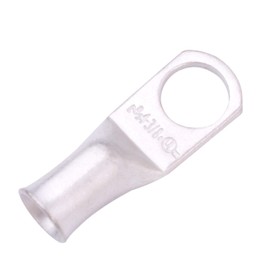 SELTERM SELTERM 25pcs 4 AWG 3/8" Stud Marine Grade Tinned Copper Battery Cable Lugs, 4 Guage Ring Terminals, UL Wire Lugs Electrical Battery Cable Ends, Tinned Copper Lugs Battery Terminal Connectors