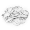 Hose Clamps 60-80 mm, Pack of 25, Stainless Steel W2,