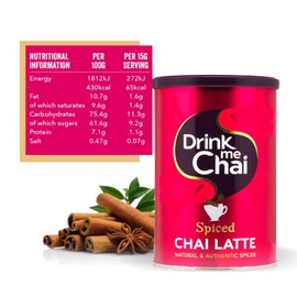 Chai Latte Powder Bundle Includes: 1x Drink Me Chai Spiced Chai Latte (250g) 1x Drink Me Chai Dirty Chai Latte (200g) Instant Chai Powder and 1x Stainless Spoon Little Spoon by Donny & Dev