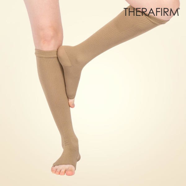 Serabom S1O medical compression socks knee type mild pressure open
