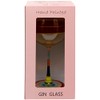 Maturi Hand Painted Stripe Gin Glass, 625ml, Gift Boxed