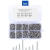 800 Pcs M2 Self Tapping Screws, Small Wood Decking Screws,