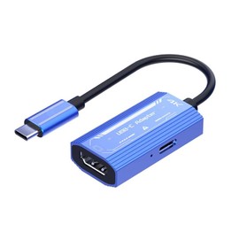 VBESTLIFE USB C AR/XR Smart Glass Adapter 4K 60Hz PD3.0 100W, Type C Docking Station for Xreal for Viture, for ROG Allies, for Switch, Projectors, PC