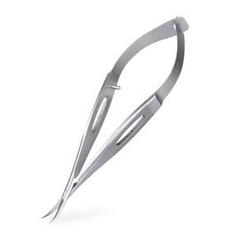 XGIZMOO Cuticle Scissors Extra Fine Curved Professional Ultra Sharp Precise Pointed Tip Cuticle Trimmer Cutter for Hang Nails,Eyebrow,Eyelash,and Dry Skin