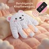 H.V. 3-in-1 White Bear, Plush Toy with Motion Function and