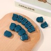 BOXOB 24pcs Cubicle Pins, Plastic Cubicle Clips for Fabric Walls