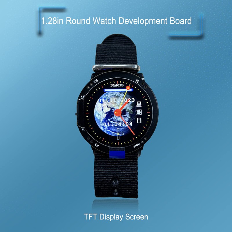TFT Watch Programmable Development Module 1.28in TFT Display 264KB Wearable