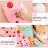 MeHoo 24 CM Bubble Tea Plush Pillow,Cute Stuffed Boba Plushies,Soft