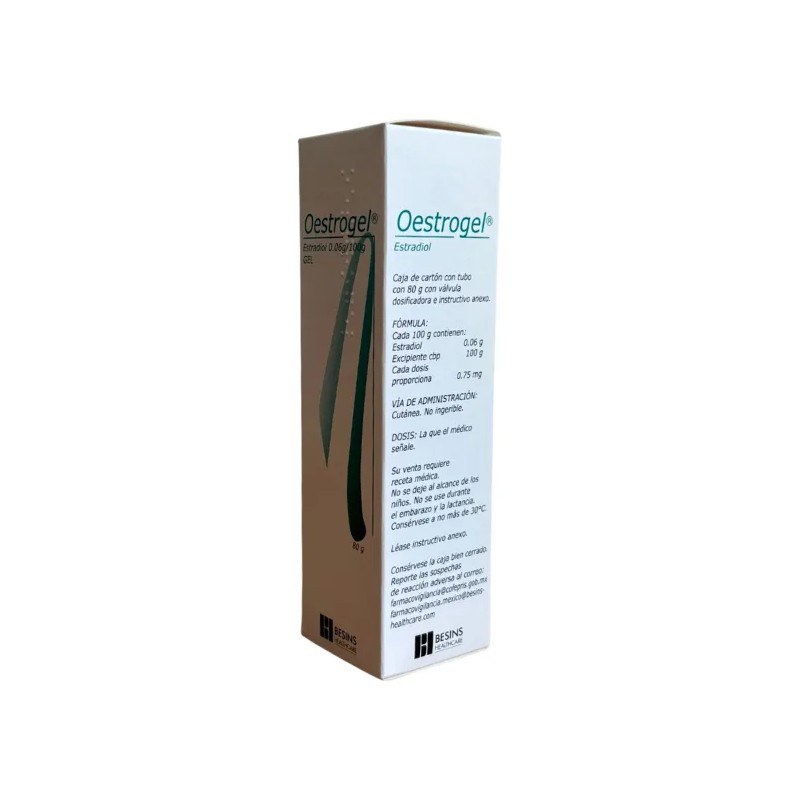 Oestrogel 0.06g1g Caja 1 Tubo 80g Gel