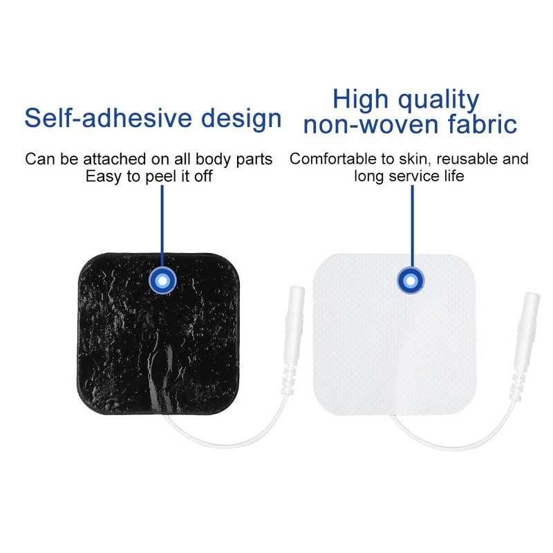 40Pcs Reusable Self adhesive Health Care Massager Electrode Replacement Pads