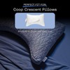 Coop Home Goods Cool Side Crescent Pillow Case, Queen Size