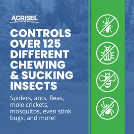 Agrisel Bifenthrin Pro 7.9, Insect Control, Safe for Plants & Crops, Insecticide, Effective Against 125+ Insects, Includes 3-Pack of Agrisel Protective Gloves, 32 Ounces