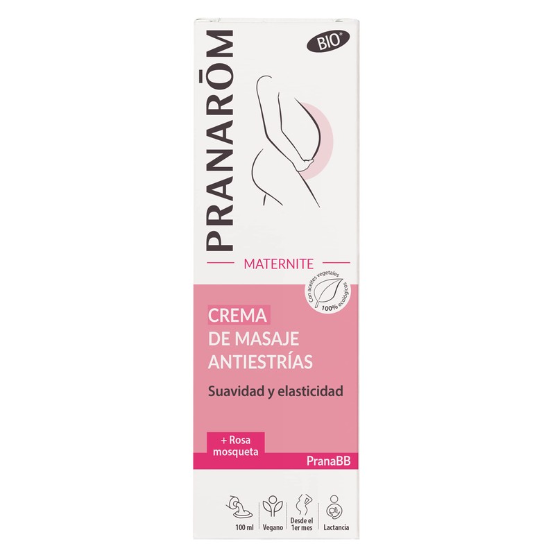 Pranarom PRANABB Pregnancy Cream for Stretch Marks, 100 ml, Black,