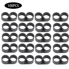 100Pcs Drip Irrigation Water Tube End Plug Fitting Irrigation Accessories for Garden20mm