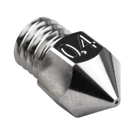 POLISI3D Boquilla de cobre chapada en cobre resistente a alta temperatura 500 ℃ 0,4 mm duradera para Ender 3 Pro Ender 5 Pro CR10 CR-10 S4 S5 Anet A8 CraftBot impresora 3D (0,4 mm)