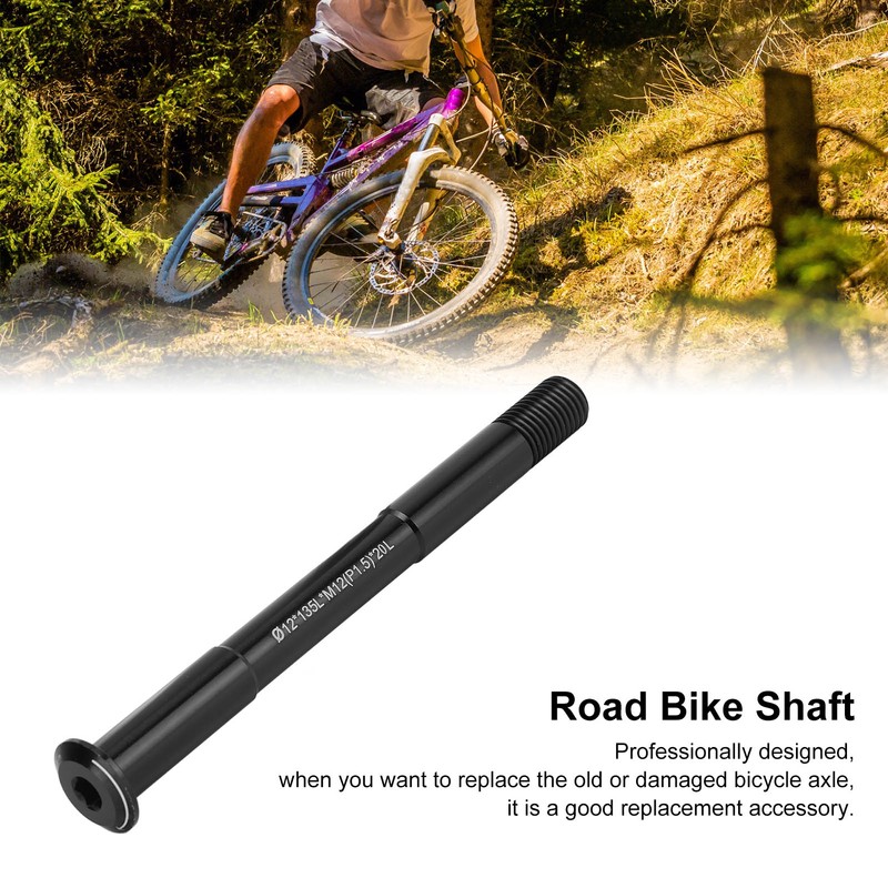 Thru Axle Aluminum Alloy Wheel Axis Hub Bicycle Replacement Parts