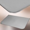 KOTARBAU® Stove Base Plate Floor Protection for Fire Pits Silver